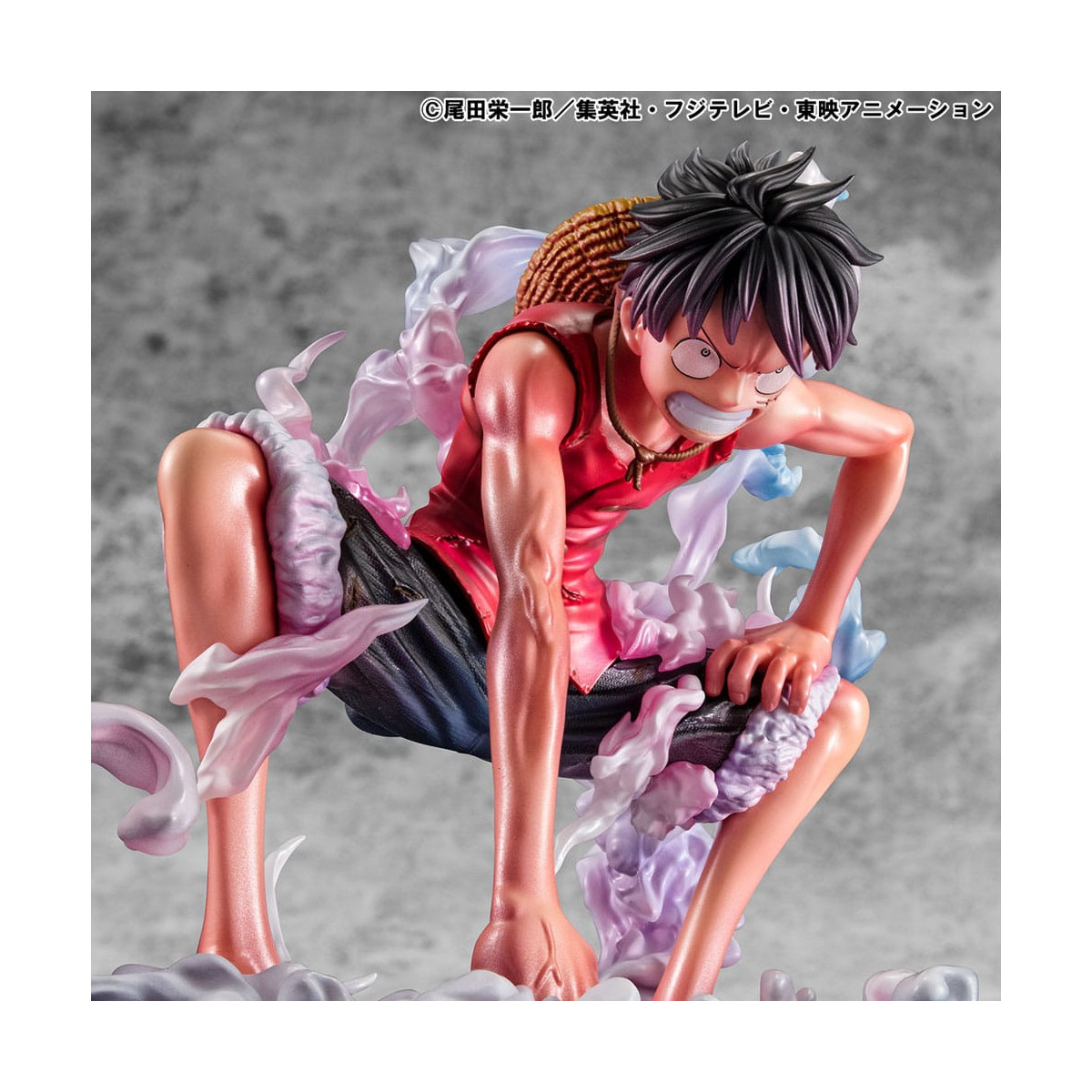 Megahouse One Piece Ritratto dei Pirati - P.O.P. Monkey D. Luffy Gear 2 Edizione Limitata