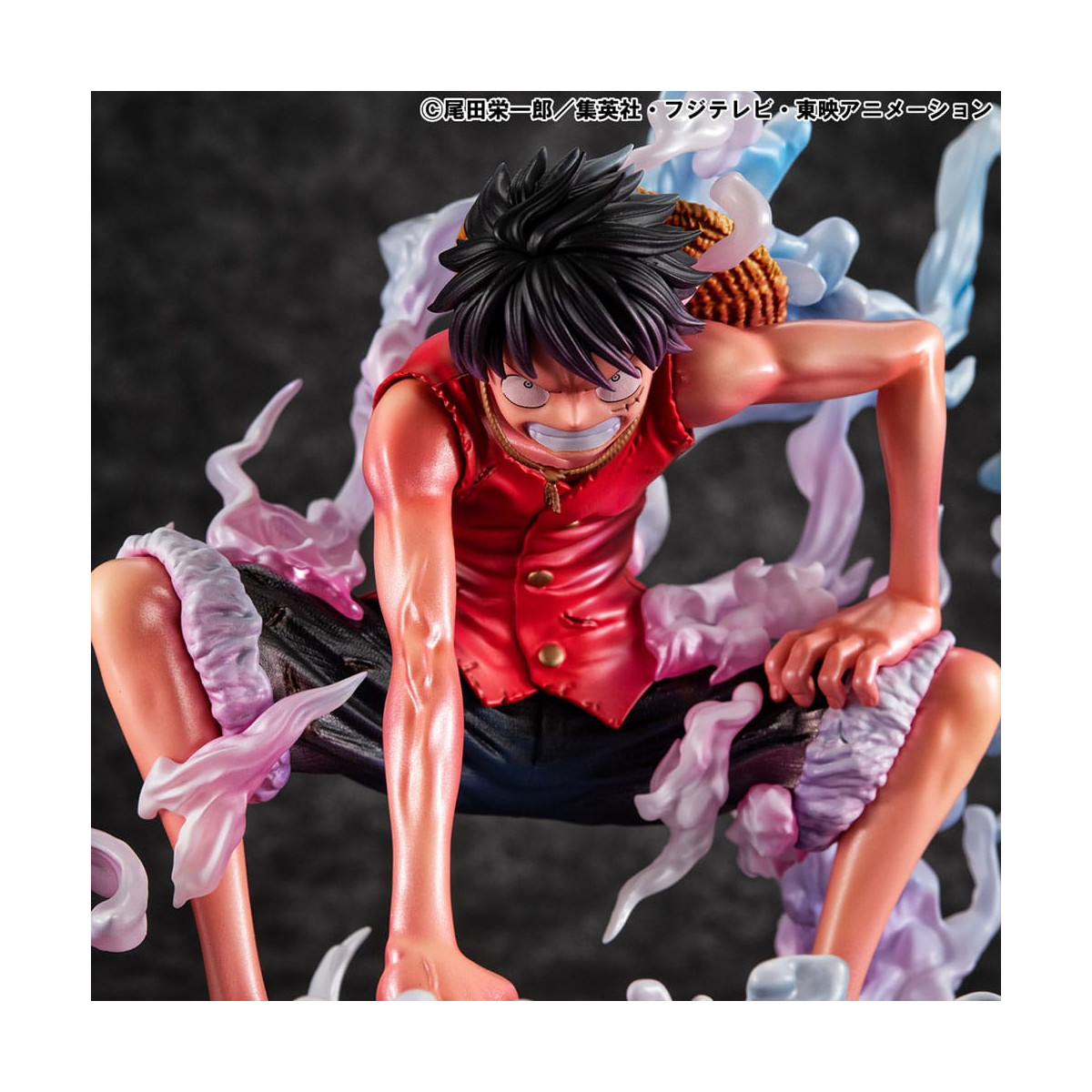 Megahouse One Piece Ritratto dei Pirati - P.O.P. Monkey D. Luffy Gear 2 Edizione Limitata