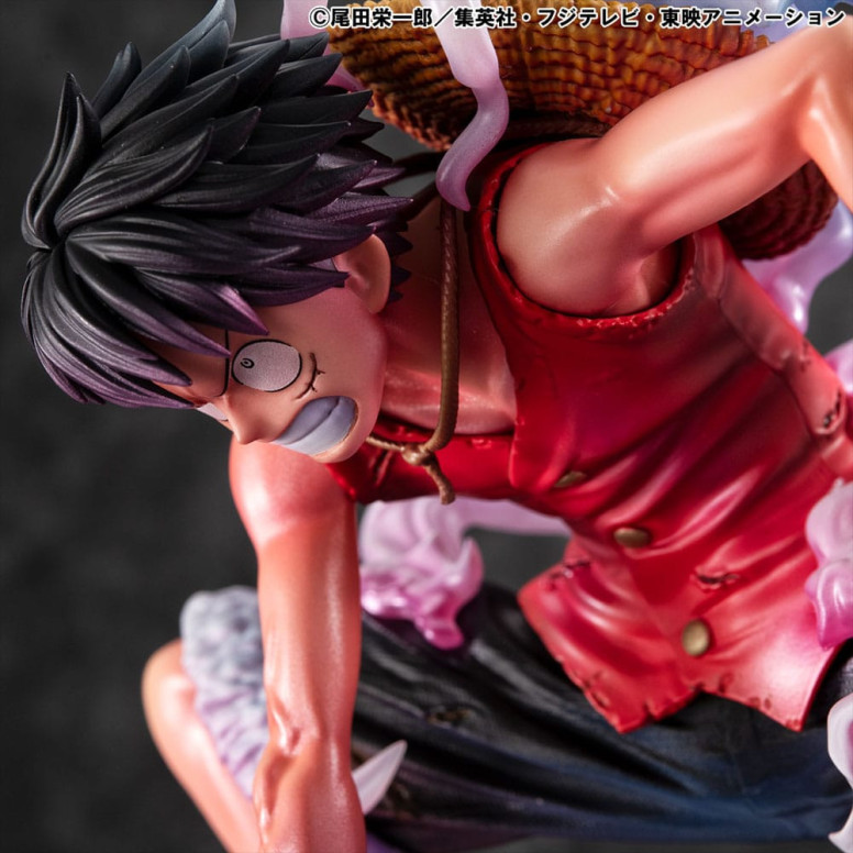 Megahouse One Piece Ritratto dei Pirati - P.O.P. Monkey D. Luffy Gear 2 Edizione Limitata