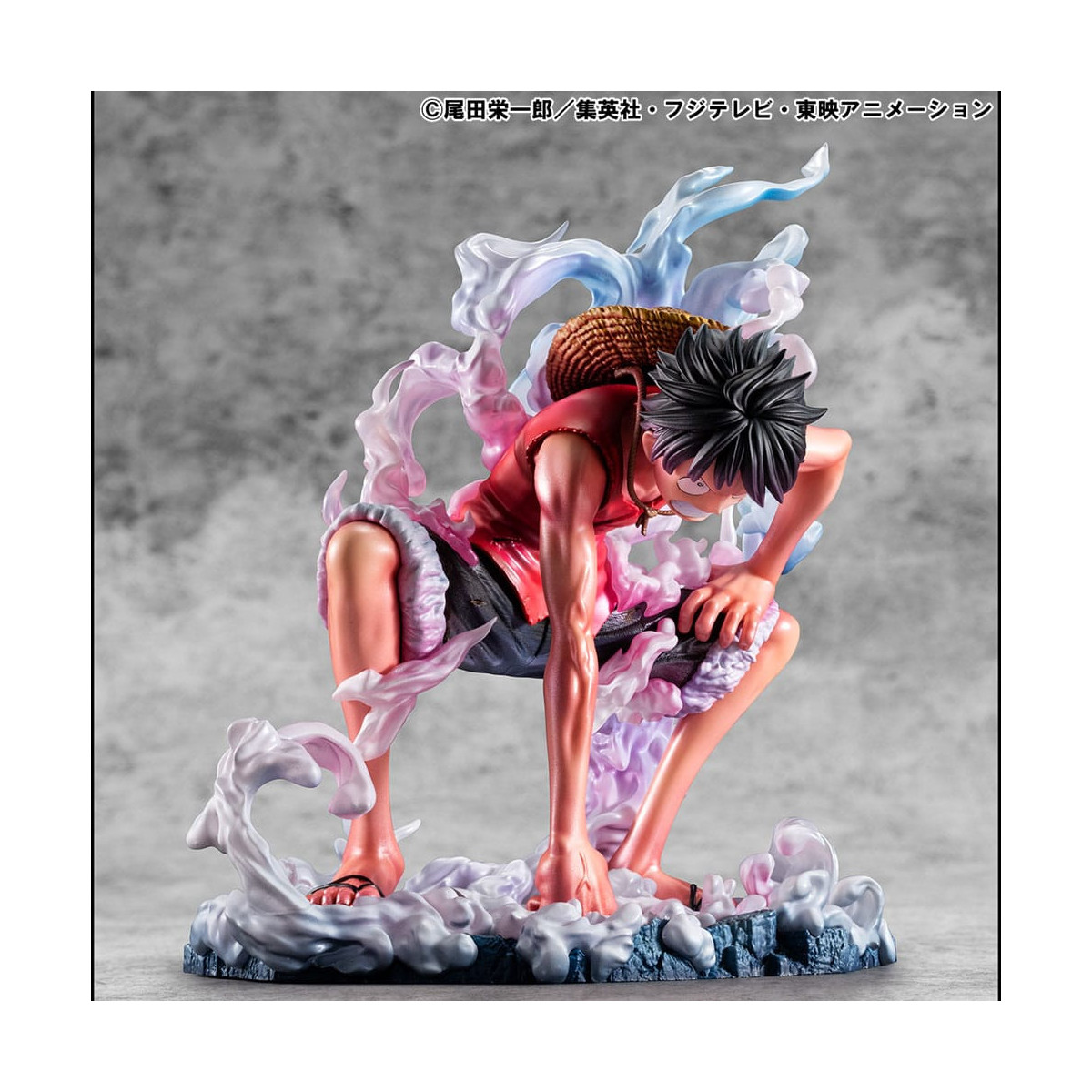 Megahouse One Piece Ritratto dei Pirati - P.O.P. Monkey D. Luffy Gear 2 Edizione Limitata