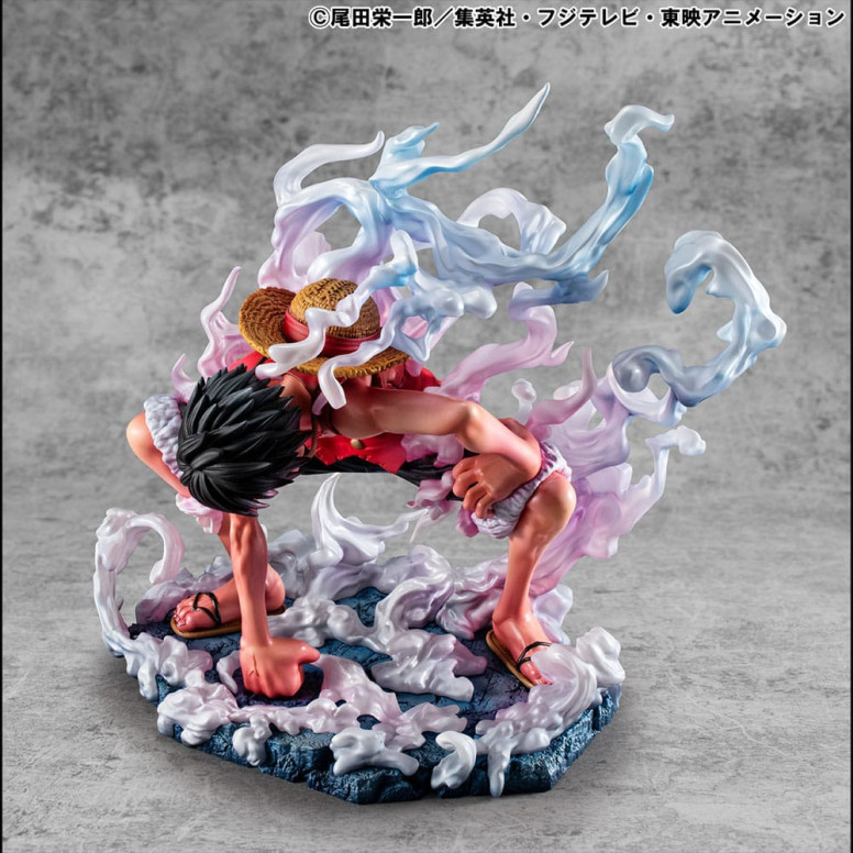 Megahouse One Piece Ritratto dei Pirati - P.O.P. Monkey D. Luffy Gear 2 Edizione Limitata
