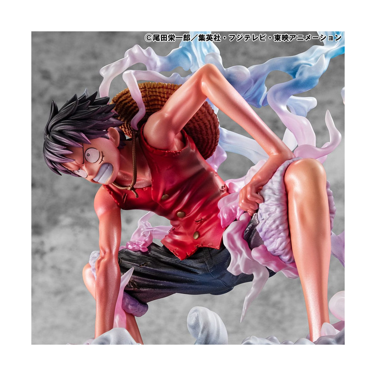 Megahouse One Piece Ritratto dei Pirati - P.O.P. Monkey D. Luffy Gear 2 Edizione Limitata