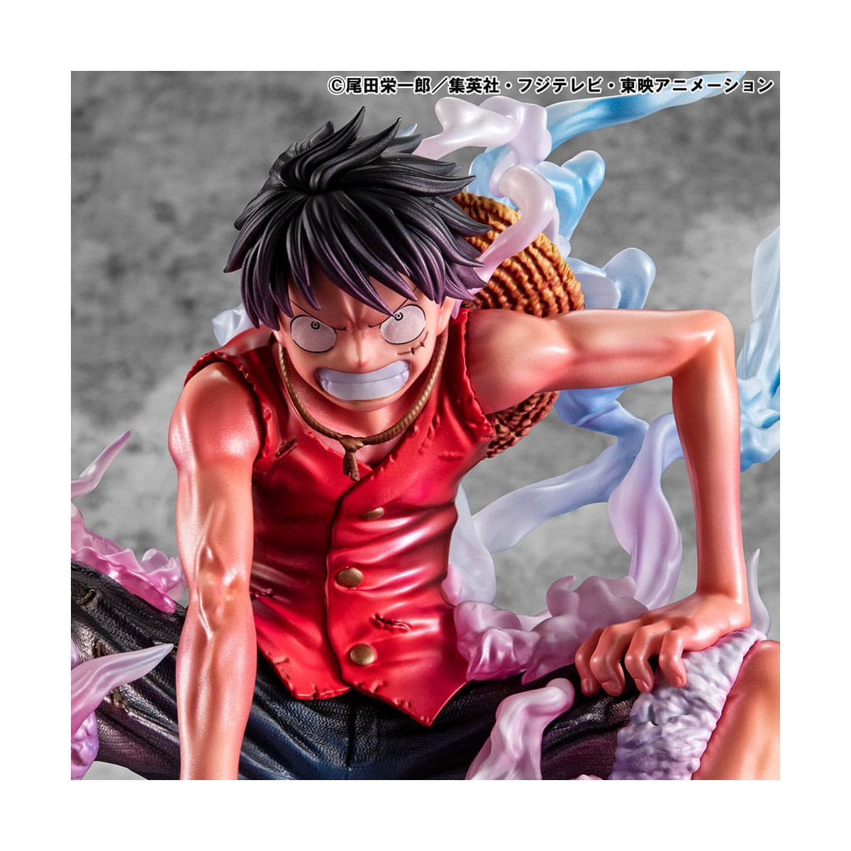 Megahouse One Piece Ritratto dei Pirati - P.O.P. Monkey D. Luffy Gear 2 Edizione Limitata