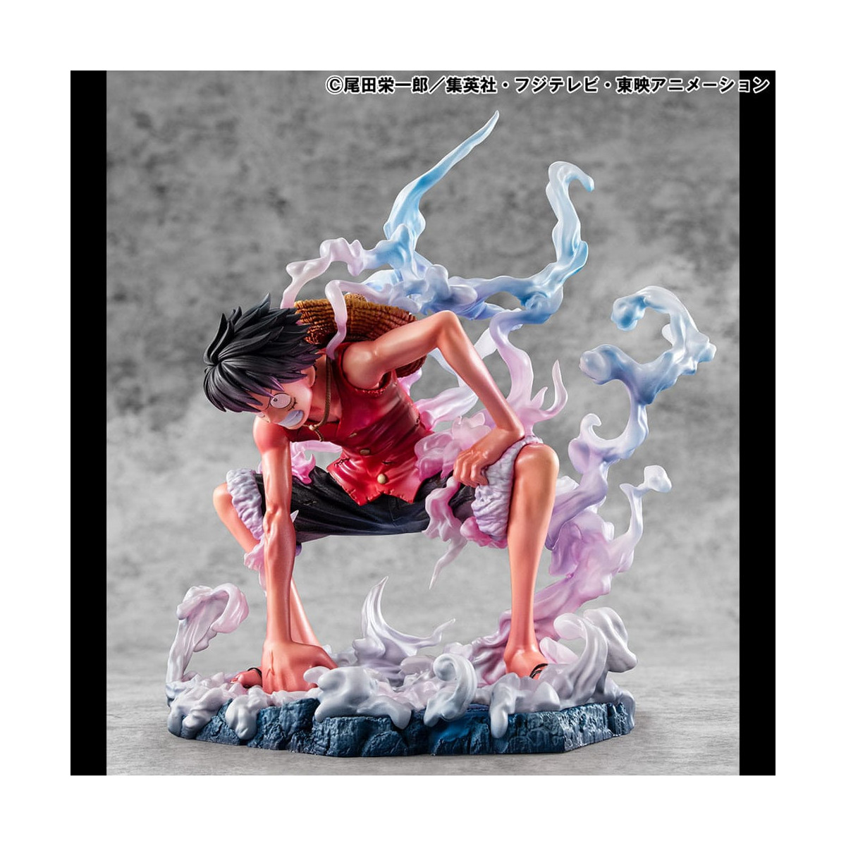 Megahouse One Piece Ritratto dei Pirati - P.O.P. Monkey D. Luffy Gear 2 Edizione Limitata