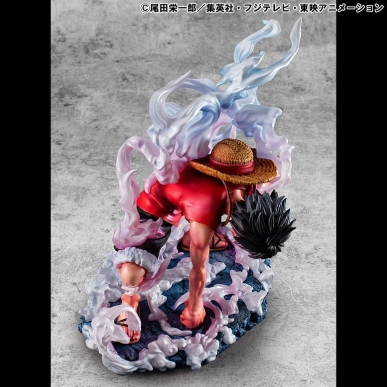 Megahouse One Piece Ritratto dei Pirati - P.O.P. Monkey D. Luffy Gear 2 Edizione Limitata
