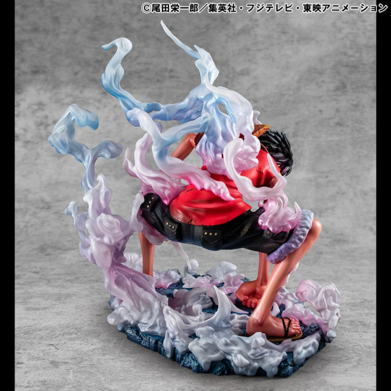 Megahouse One Piece Ritratto dei Pirati - P.O.P. Monkey D. Luffy Gear 2 Edizione Limitata