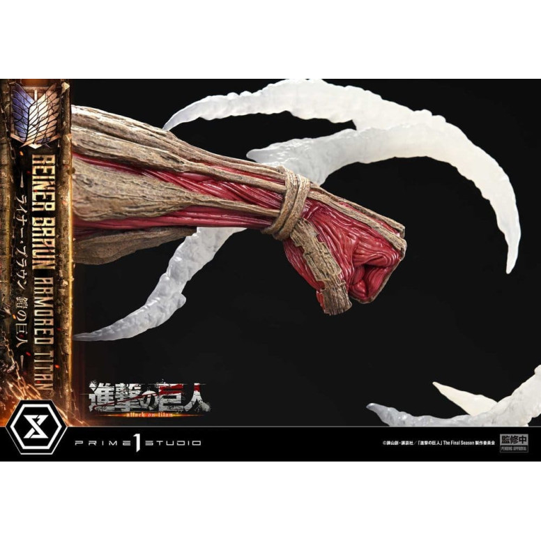 Prime 1 Studio Attacco su Titano (animazione televisiva) Reiner Braun Titano corazzato - serie Ultimate Diorama Masterline