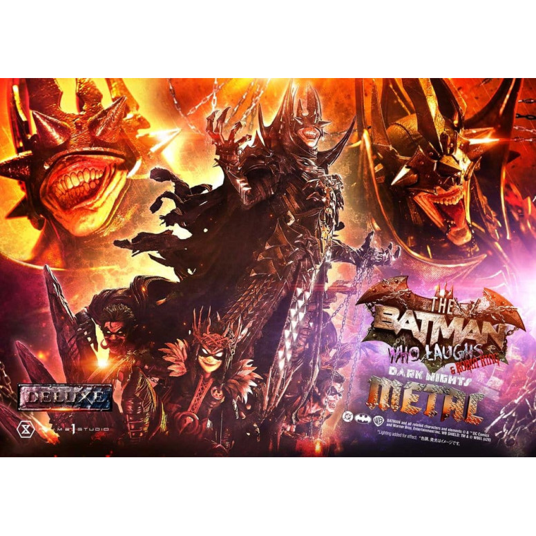 Prime 1 Studio - Museo Masterline 1/3 - Il Batman che ride e Robin King versione deluxe - Notti oscure: Death Metal