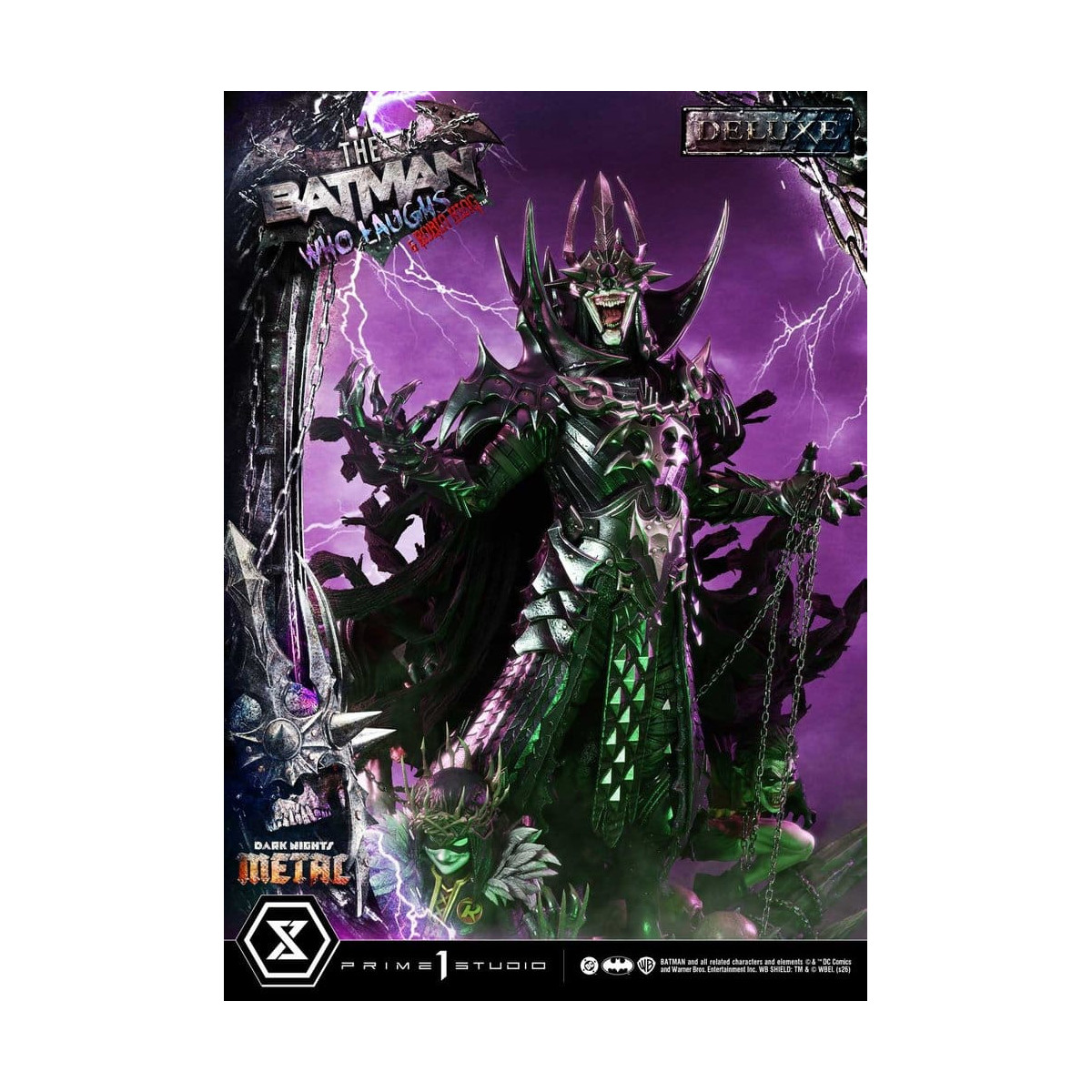 Prime 1 Studio - Museo Masterline 1/3 - Il Batman che ride e Robin King versione deluxe - Notti oscure: Death Metal