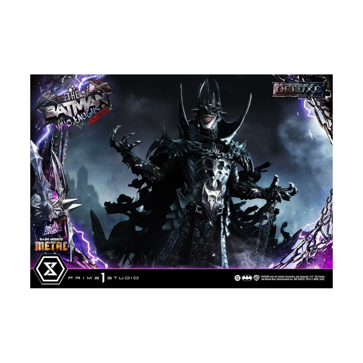 Prime 1 Studio - Museo Masterline 1/3 - Il Batman che ride e Robin King versione deluxe - Notti oscure: Death Metal