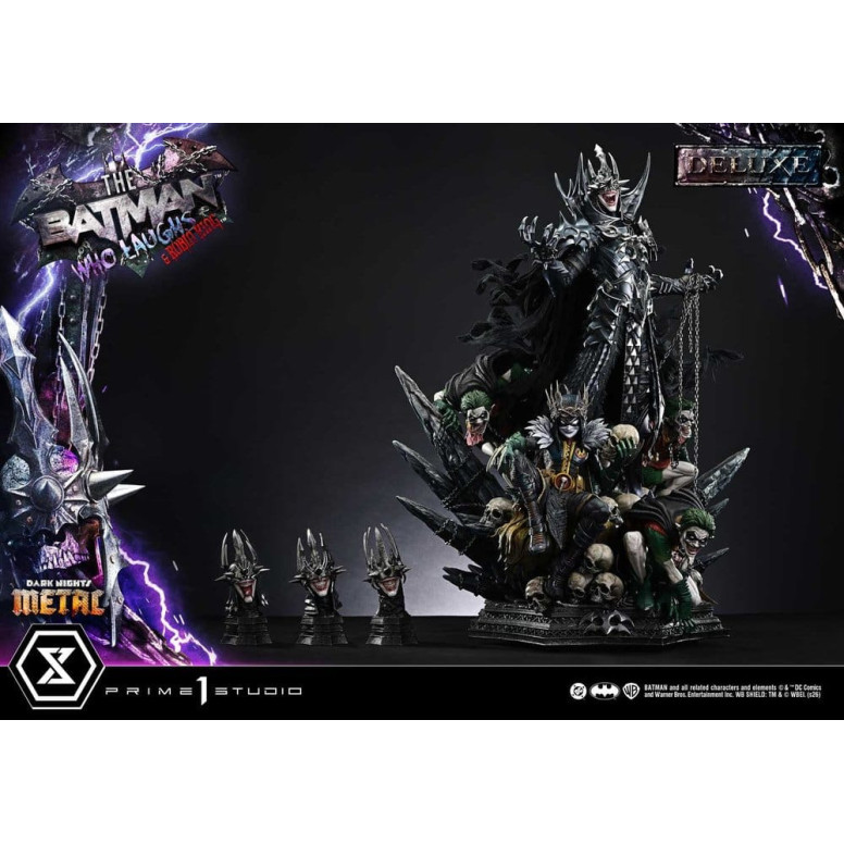 Prime 1 Studio - Museo Masterline 1/3 - Il Batman che ride e Robin King versione deluxe - Notti oscure: Death Metal