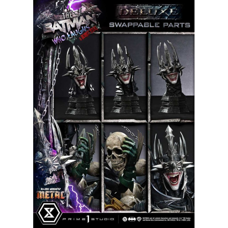 Prime 1 Studio - Museo Masterline 1/3 - Il Batman che ride e Robin King versione deluxe - Notti oscure: Death Metal