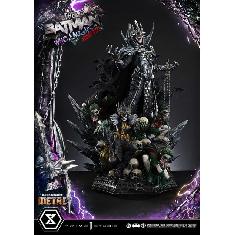 Prime 1 Studio - Museo Masterline 1/3 - Il Batman che ride e Robin King versione deluxe - Notti oscure: Death Metal