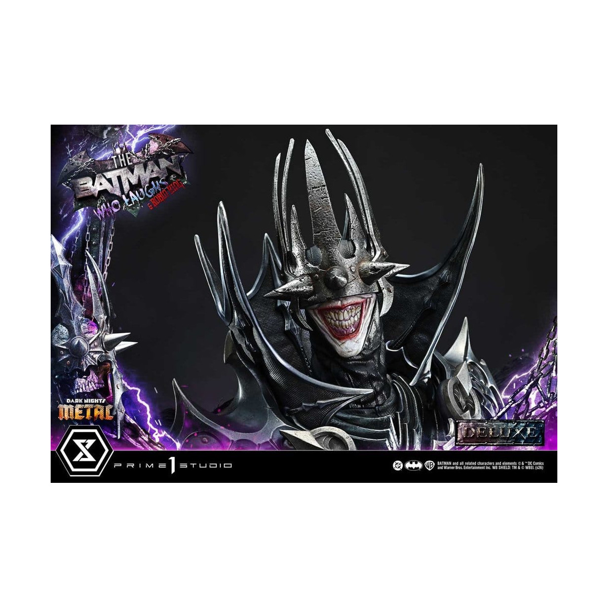 Prime 1 Studio - Museo Masterline 1/3 - Il Batman che ride e Robin King versione deluxe - Notti oscure: Death Metal