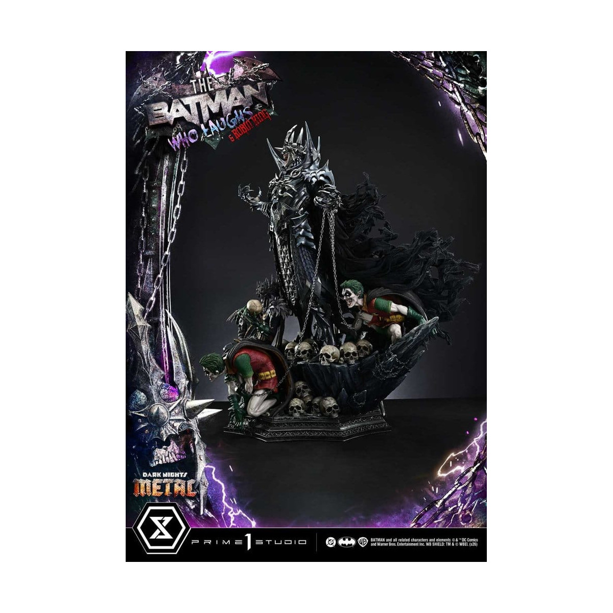 Prime 1 Studio - Museo Masterline 1/3 - Il Batman che ride e Robin King - Notti oscure: il metallo della morte