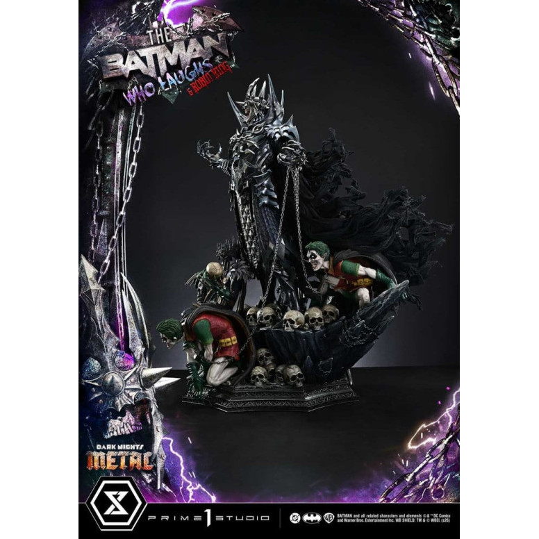 Prime 1 Studio - Museo Masterline 1/3 - Il Batman che ride e Robin King - Notti oscure: il metallo della morte