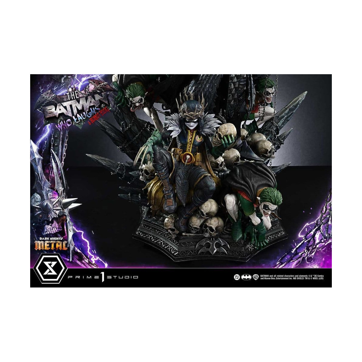 Prime 1 Studio - Museo Masterline 1/3 - Il Batman che ride e Robin King - Notti oscure: il metallo della morte
