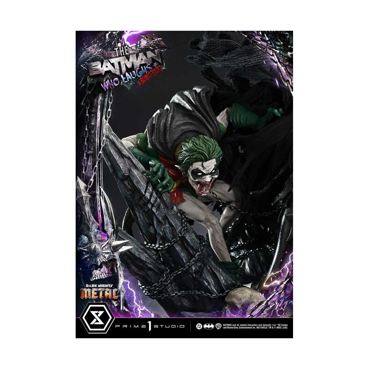 Prime 1 Studio - Museo Masterline 1/3 - Il Batman che ride e Robin King - Notti oscure: il metallo della morte