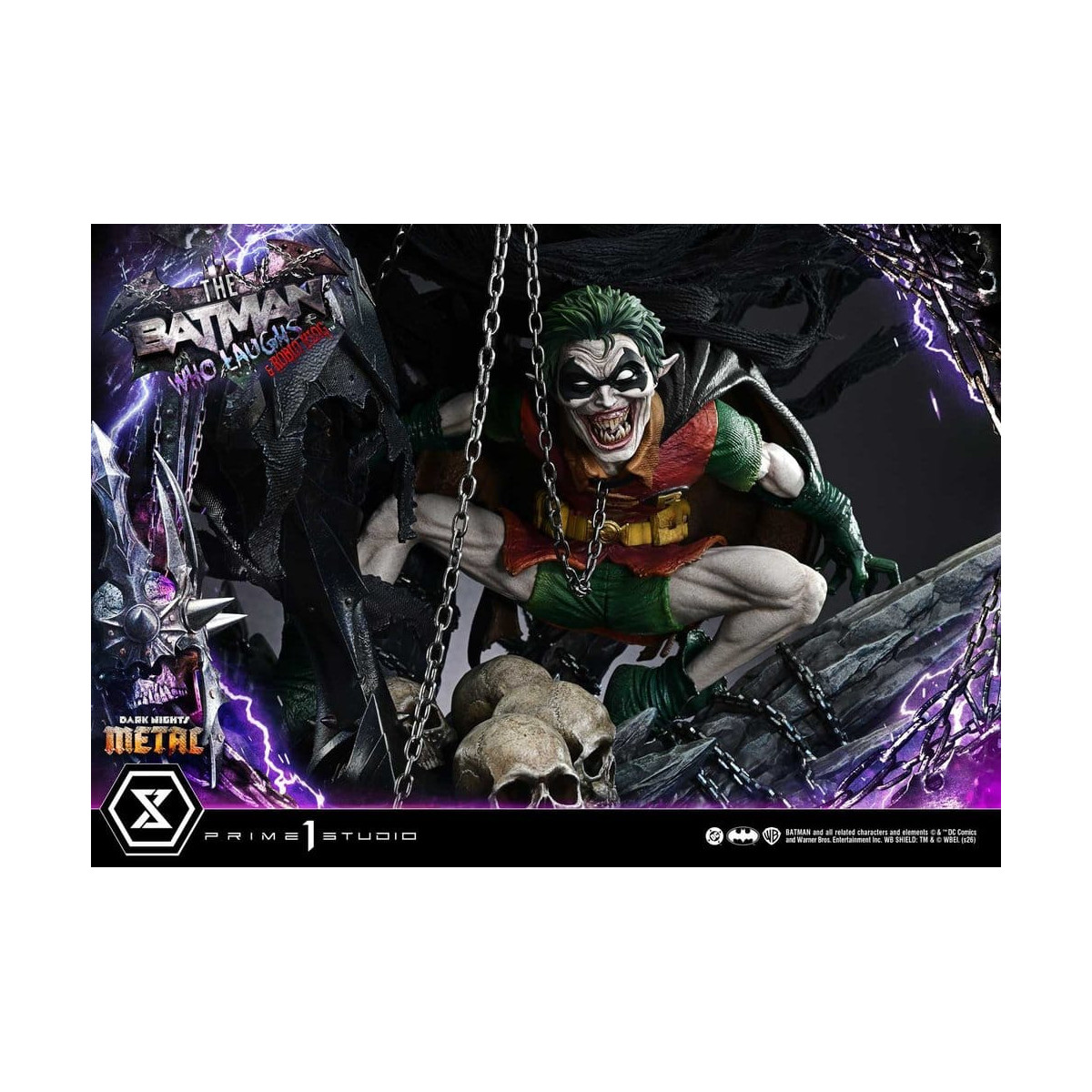 Prime 1 Studio - Museo Masterline 1/3 - Il Batman che ride e Robin King - Notti oscure: il metallo della morte