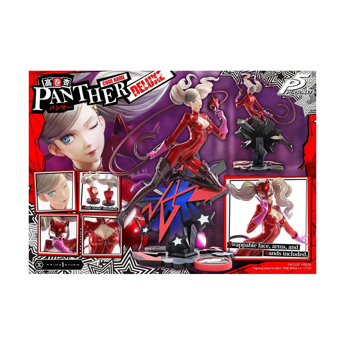 Prime 1 Studio Persona 5 - Ann Takamaki "Panther" Versione Deluxe - Premium Masterline 1/4