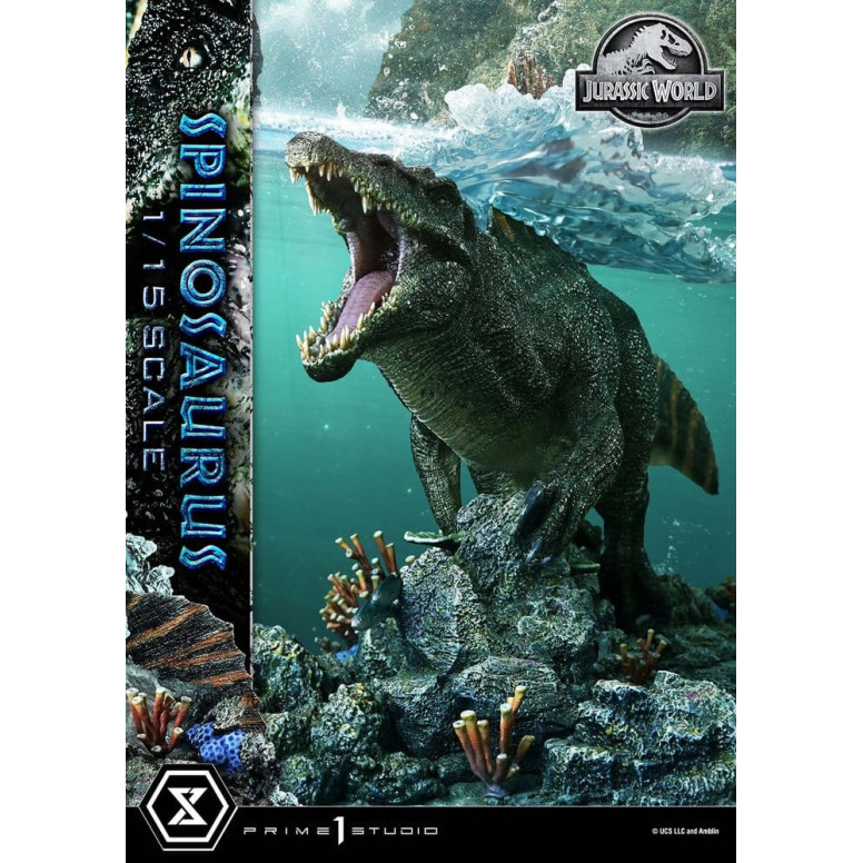 Prime 1 Studio - Rinascita del mondo giurassico - Collezione del museo Spinosaurus Legacy 1/15