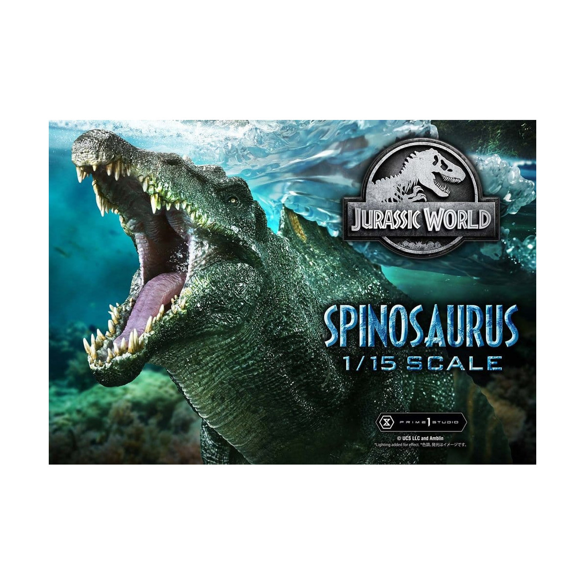 Prime 1 Studio - Rinascita del mondo giurassico - Collezione del museo Spinosaurus Legacy 1/15