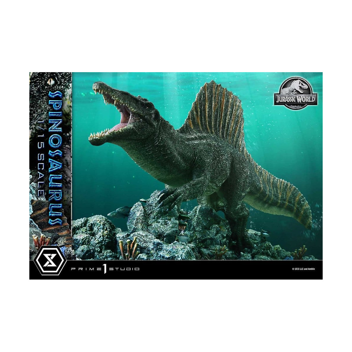 Prime 1 Studio - Rinascita del mondo giurassico - Collezione del museo Spinosaurus Legacy 1/15