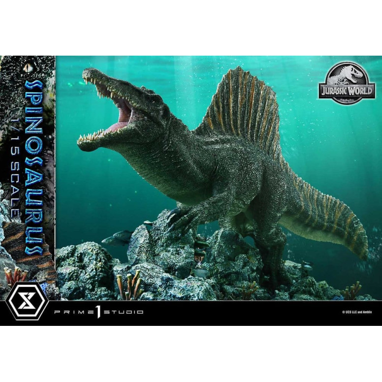 Prime 1 Studio - Rinascita del mondo giurassico - Collezione del museo Spinosaurus Legacy 1/15