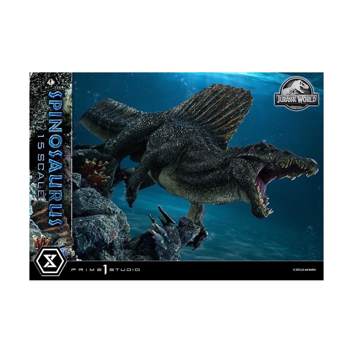 Prime 1 Studio - Rinascita del mondo giurassico - Collezione del museo Spinosaurus Legacy 1/15