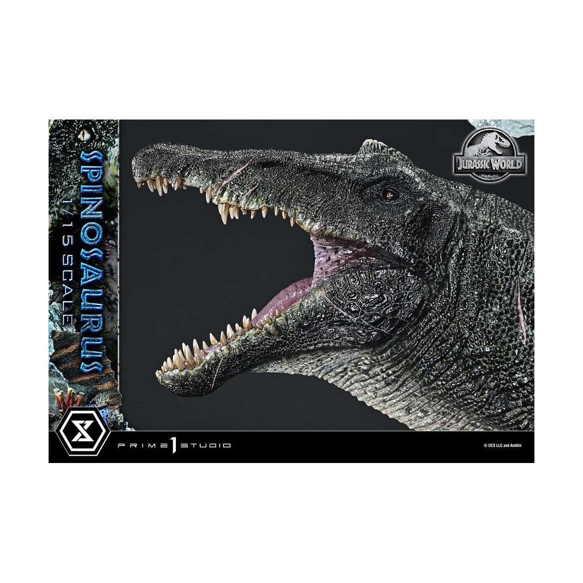 Prime 1 Studio - Rinascita del mondo giurassico - Collezione del museo Spinosaurus Legacy 1/15