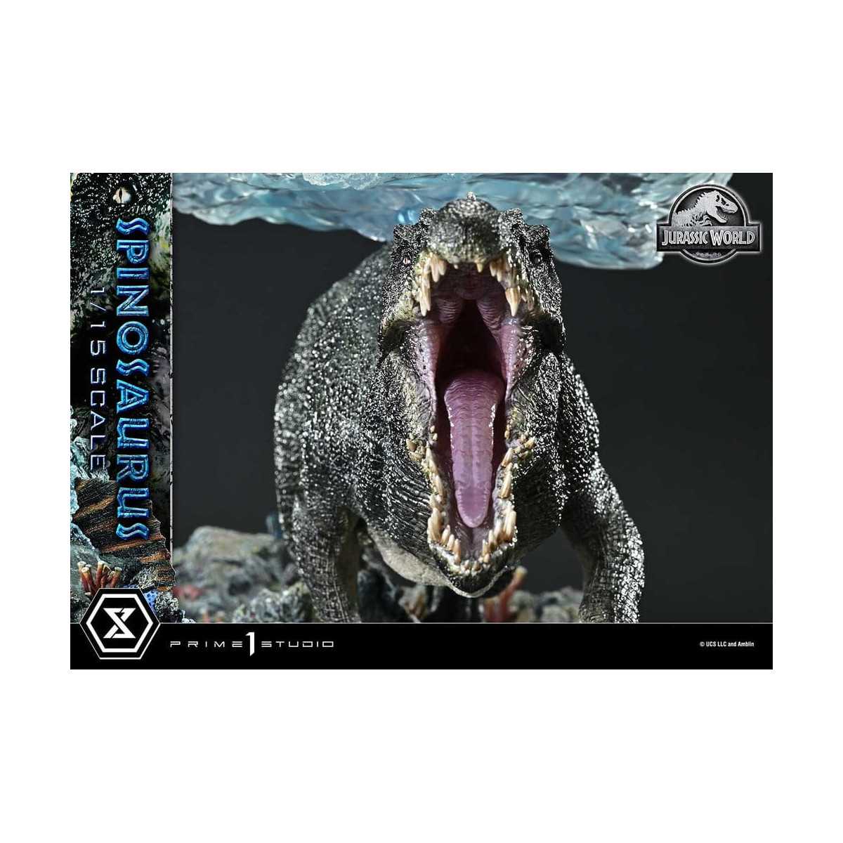 Prime 1 Studio - Rinascita del mondo giurassico - Collezione del museo Spinosaurus Legacy 1/15