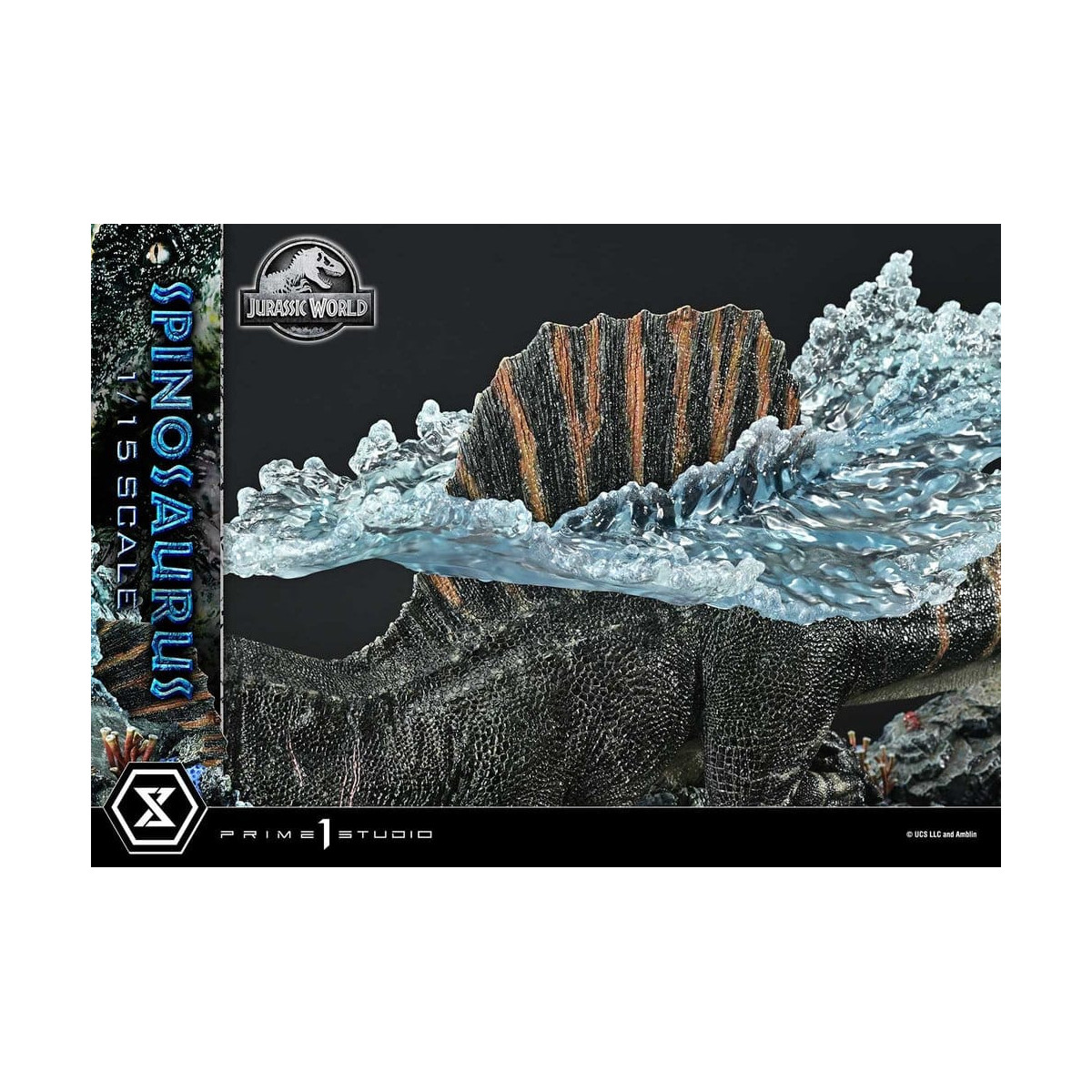 Prime 1 Studio - Rinascita del mondo giurassico - Collezione del museo Spinosaurus Legacy 1/15