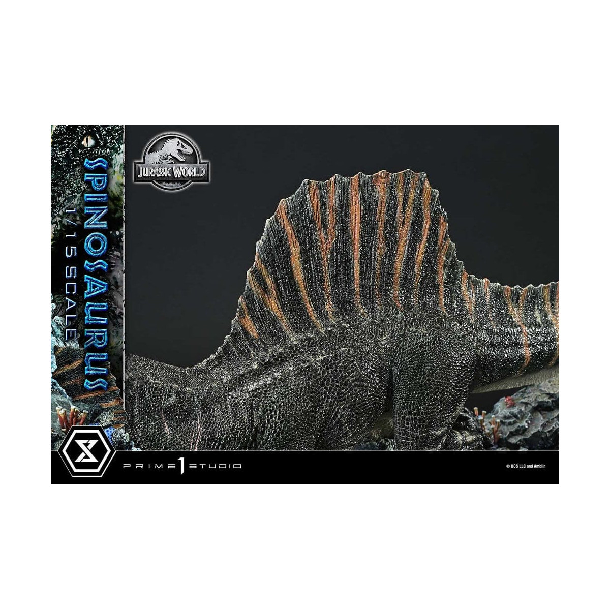 Prime 1 Studio - Rinascita del mondo giurassico - Collezione del museo Spinosaurus Legacy 1/15