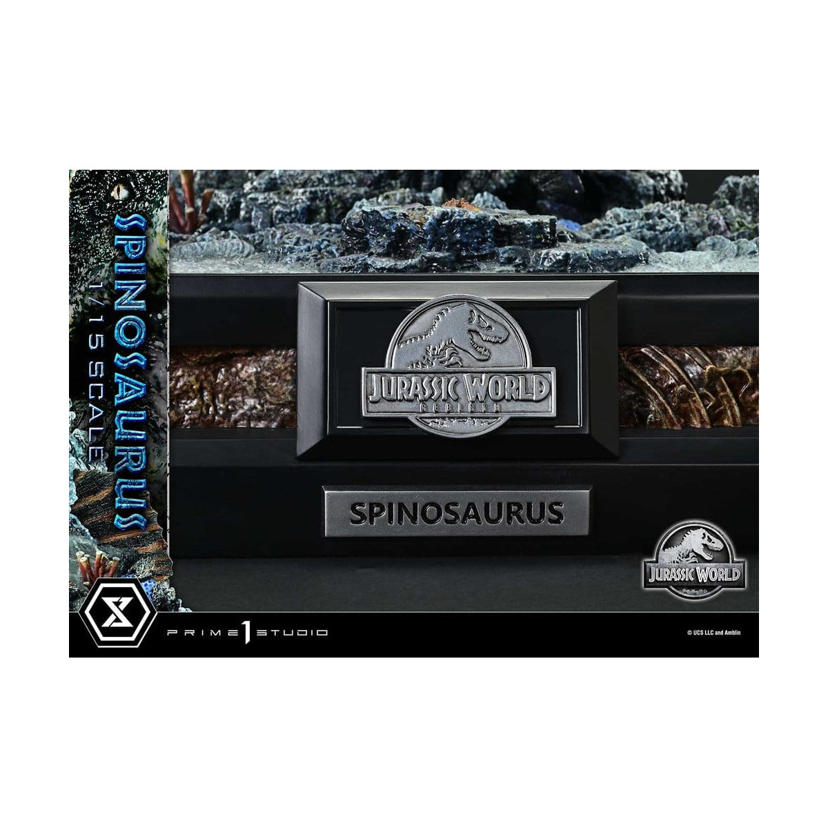 Prime 1 Studio - Rinascita del mondo giurassico - Collezione del museo Spinosaurus Legacy 1/15