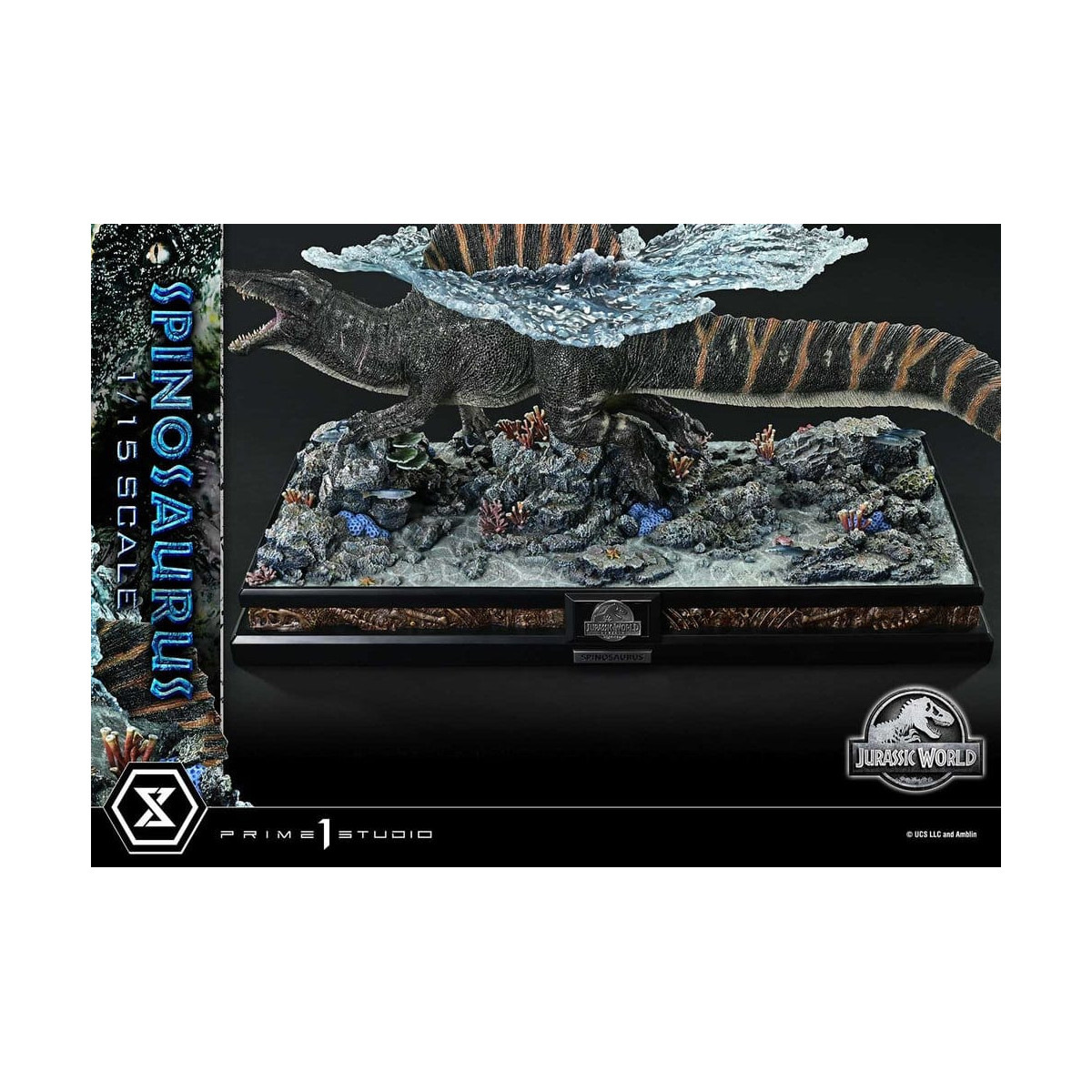 Prime 1 Studio - Rinascita del mondo giurassico - Collezione del museo Spinosaurus Legacy 1/15