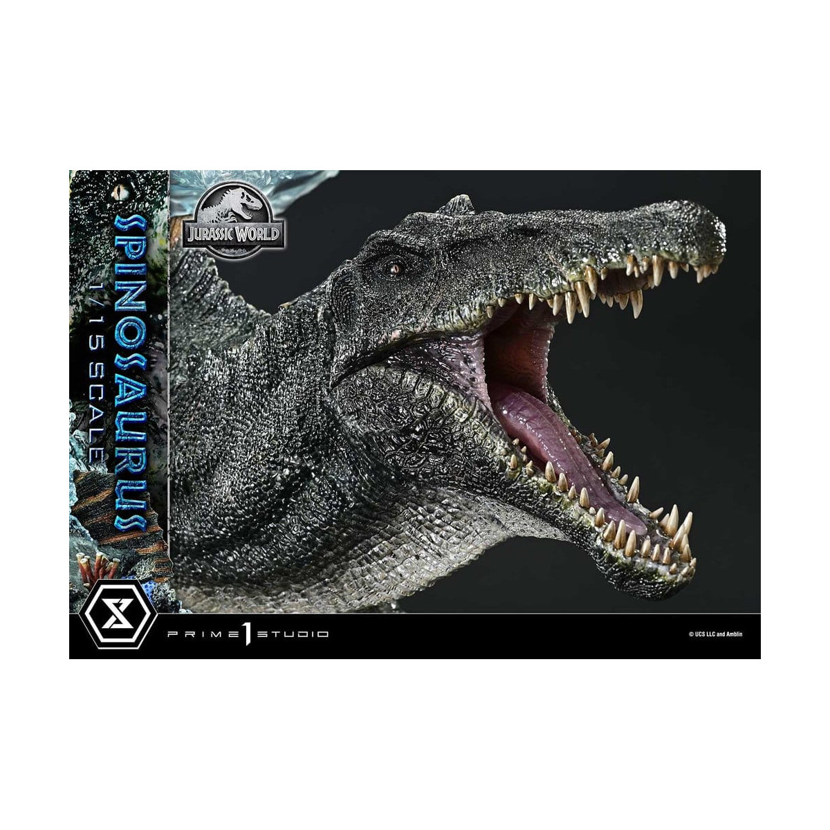 Prime 1 Studio - Rinascita del mondo giurassico - Collezione del museo Spinosaurus Legacy 1/15