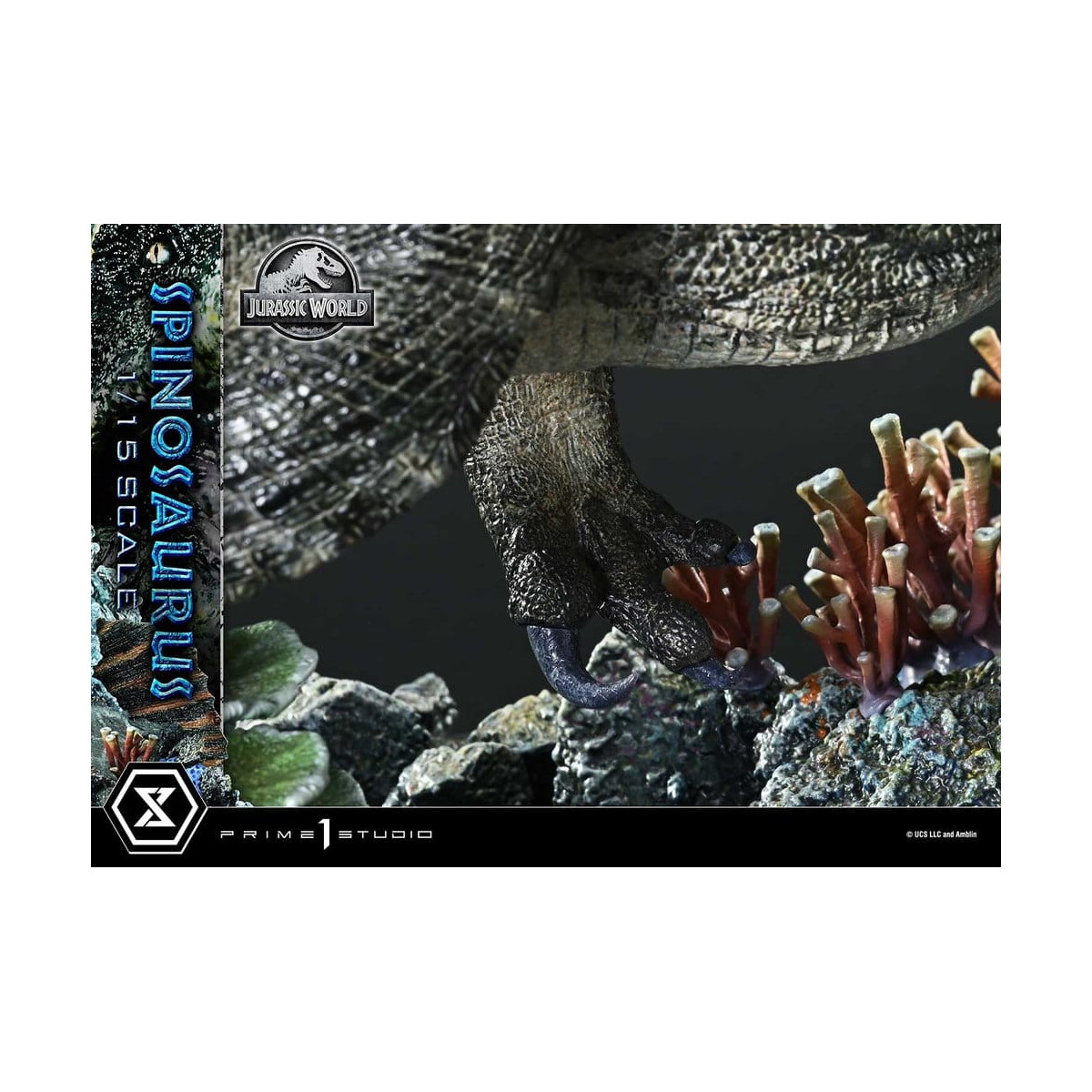Prime 1 Studio - Rinascita del mondo giurassico - Collezione del museo Spinosaurus Legacy 1/15