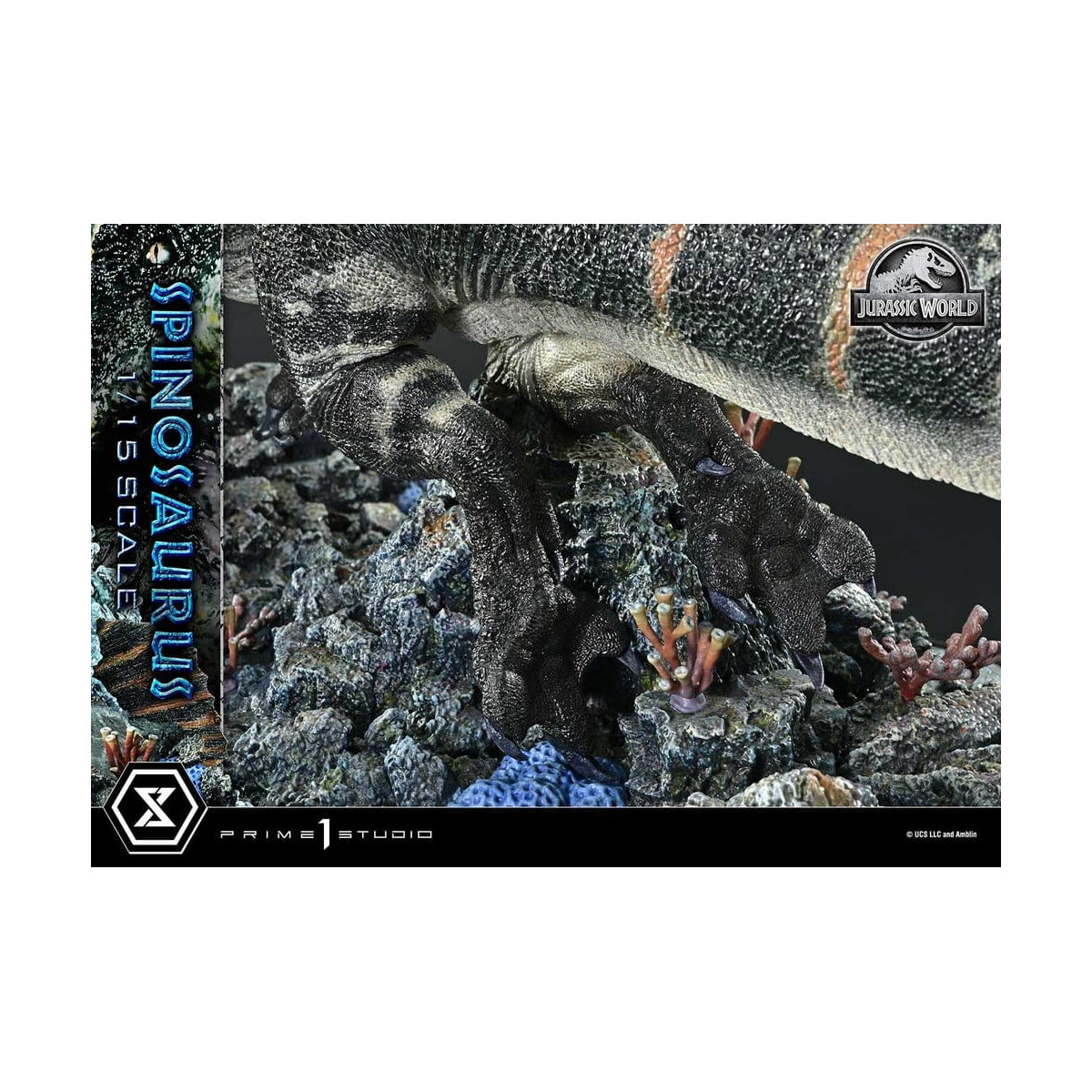 Prime 1 Studio - Rinascita del mondo giurassico - Collezione del museo Spinosaurus Legacy 1/15