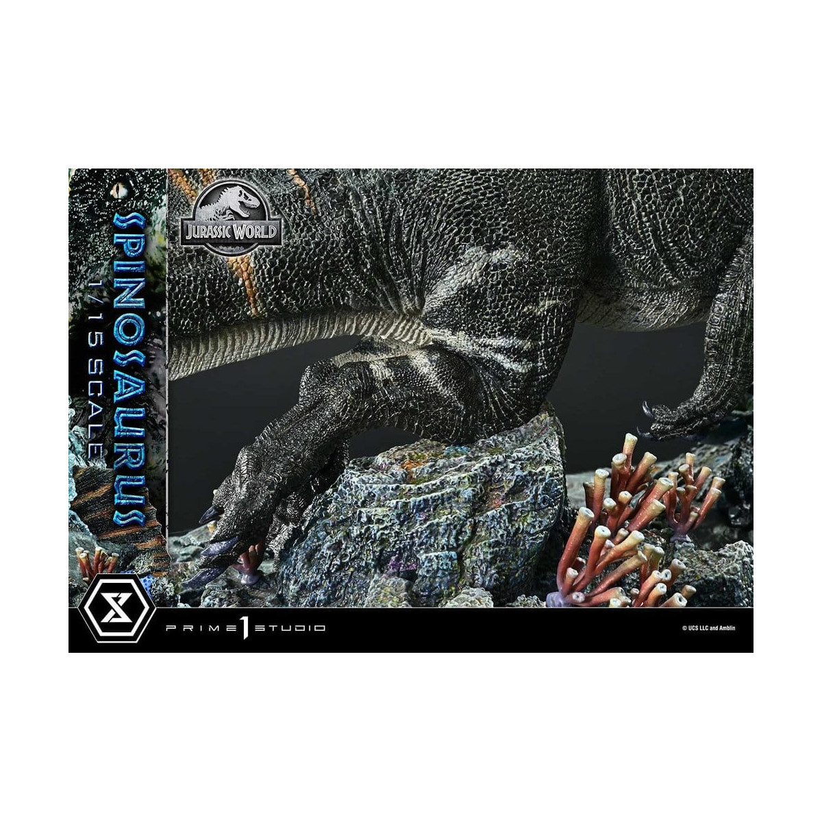 Prime 1 Studio - Rinascita del mondo giurassico - Collezione del museo Spinosaurus Legacy 1/15