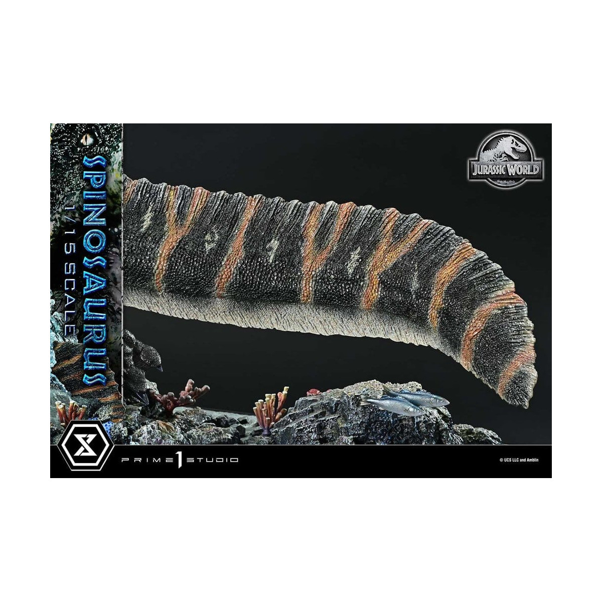 Prime 1 Studio - Rinascita del mondo giurassico - Collezione del museo Spinosaurus Legacy 1/15