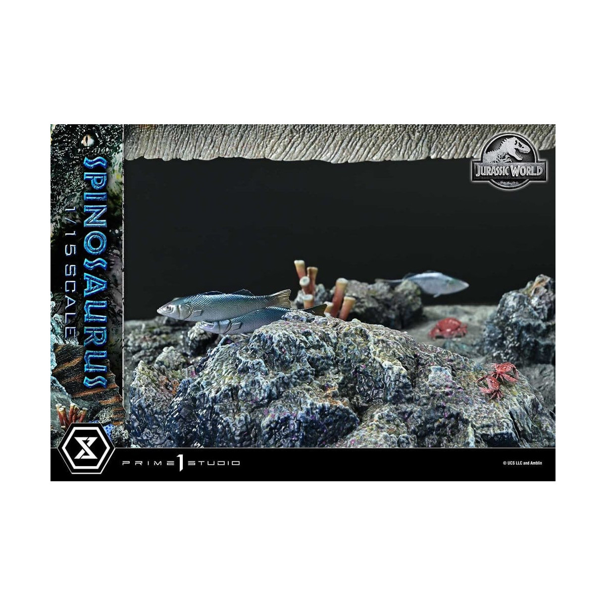 Prime 1 Studio - Rinascita del mondo giurassico - Collezione del museo Spinosaurus Legacy 1/15