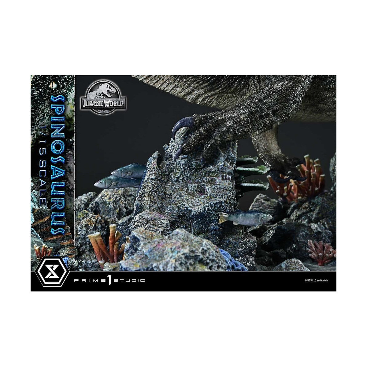 Prime 1 Studio - Rinascita del mondo giurassico - Collezione del museo Spinosaurus Legacy 1/15