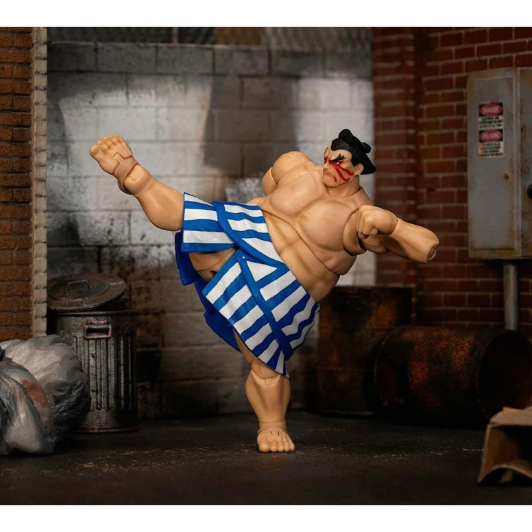 Jada Toys - E.HONDA 1/12 - Ultra Street Fighter II: Gli sfidanti finali - Serie 5