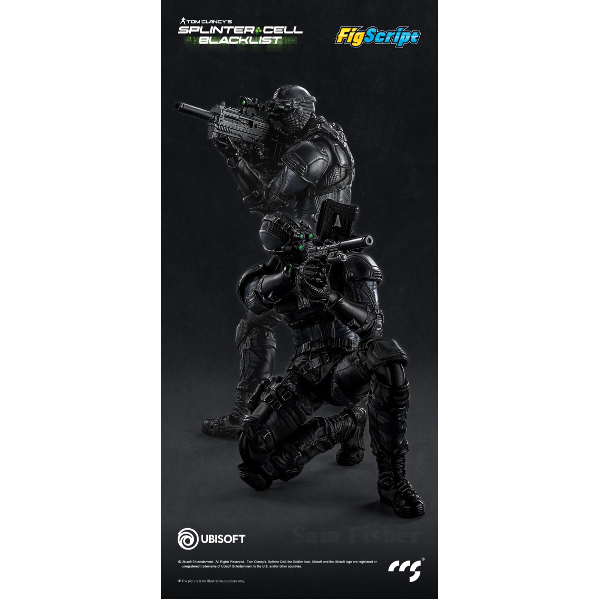 CCS TOYS - FigScript - Splinter Cell:Blacklist - Sam Fisher