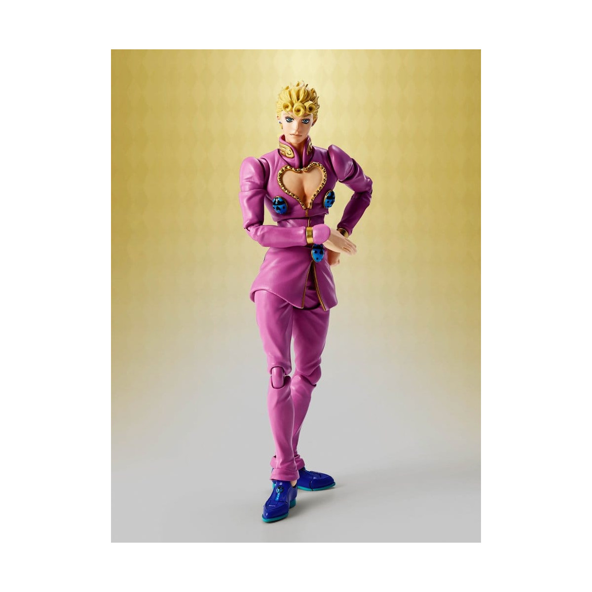 Tamashii Nations La bizzarra avventura di JoJo - GIORNO GIOVANNA - S.H. Figuarts SHF - Vento d'Oro