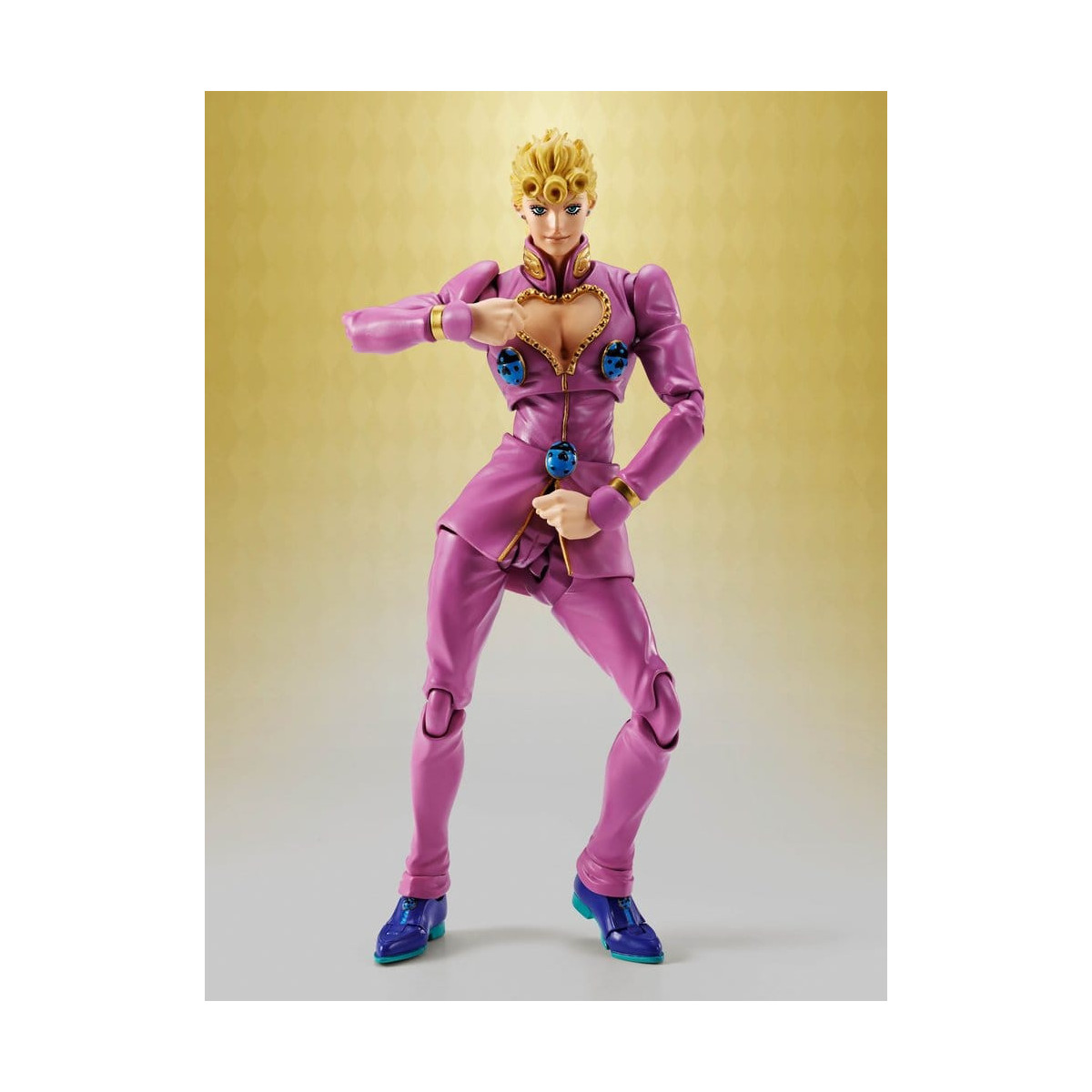 Tamashii Nations La bizzarra avventura di JoJo - GIORNO GIOVANNA - S.H. Figuarts SHF - Vento d'Oro