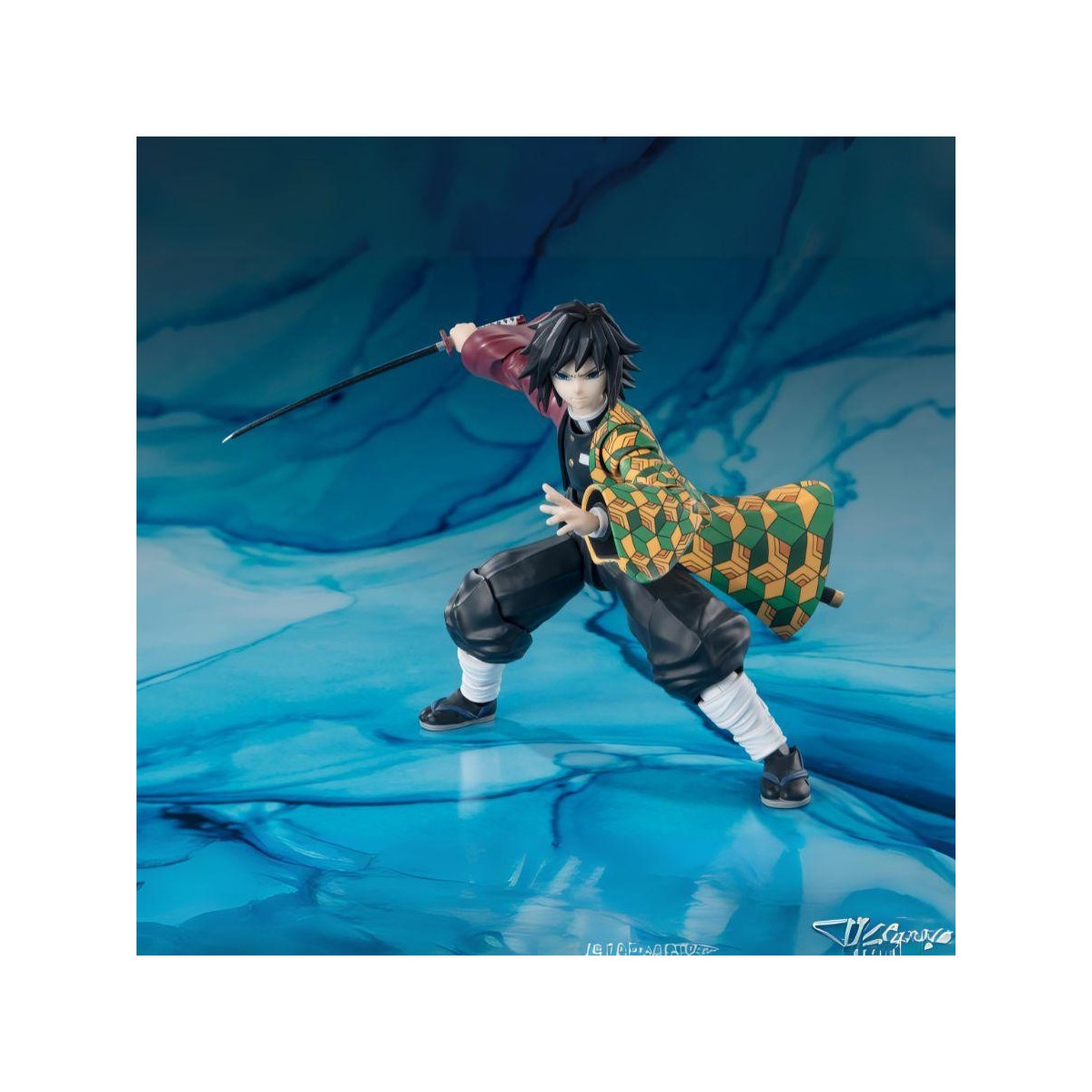 Tamashii Bandai - Giyu Tomioka - Cacciatore di demoni SH Figuarts SHF
