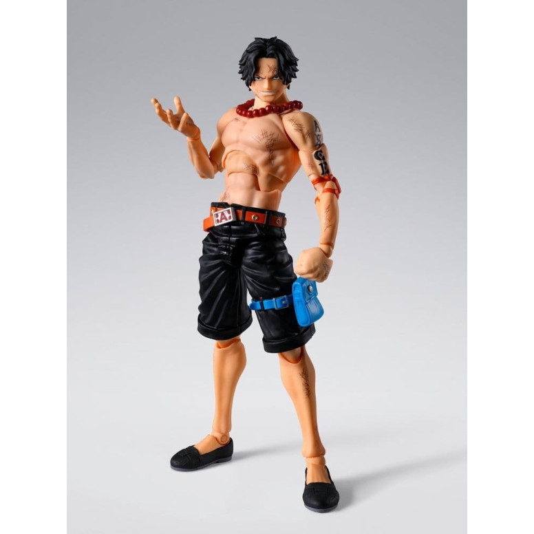 Tamashii Bandai One Piece - Portgas D. Ace - Marineford - S.H. Figuarts SHF