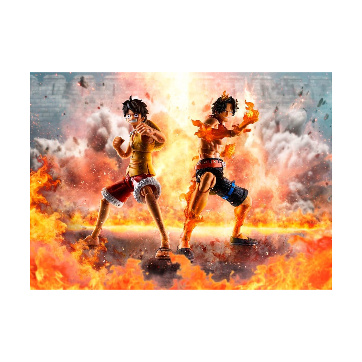 Tamashii Bandai One Piece - Portgas D. Ace - Marineford - S.H. Figuarts SHF