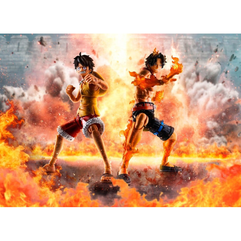 Tamashii Bandai One Piece - Portgas D. Ace - Marineford - S.H. Figuarts SHF